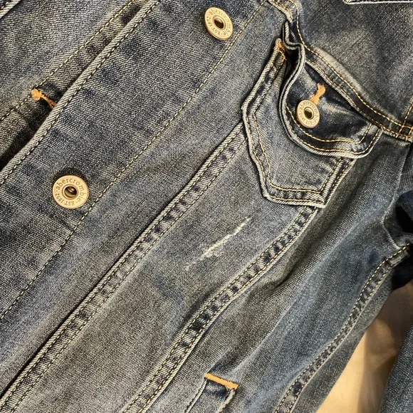 Abercrombie Kids Girls Denim Jacket - Picture 5 of 5